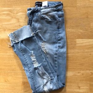 SALE Fashion nova ripped jeans | gently used